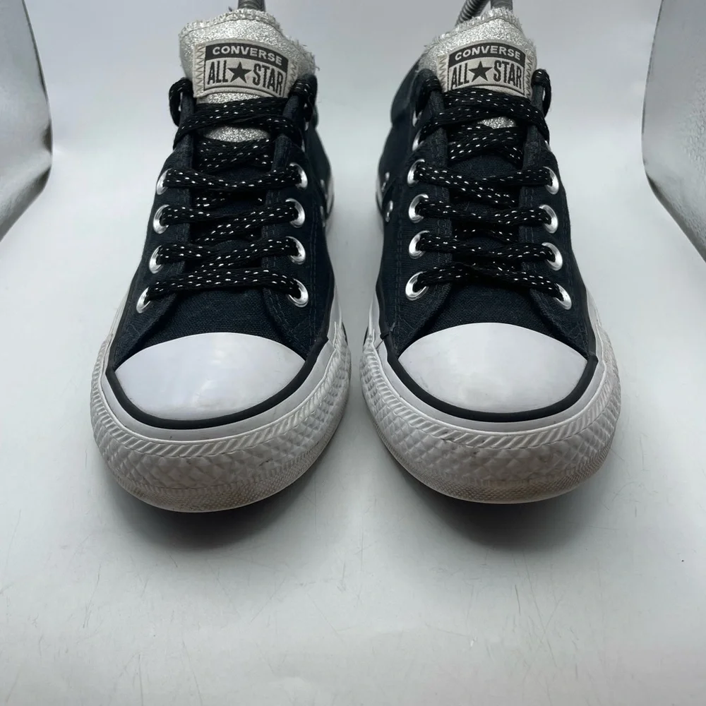 Converse All Star Black canvas women’s Low-Top Sneakers size 7
